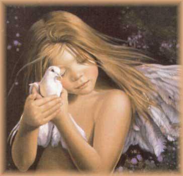 Angel Child w Dove